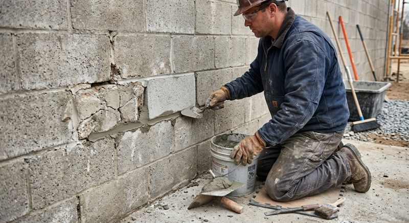 Block Masonry Repair in Killeen, TX