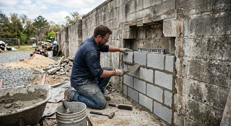 Block Masonry Repair in Killeen, TX