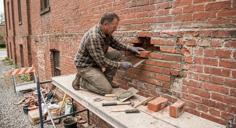 Brick Repair in Belton, TX