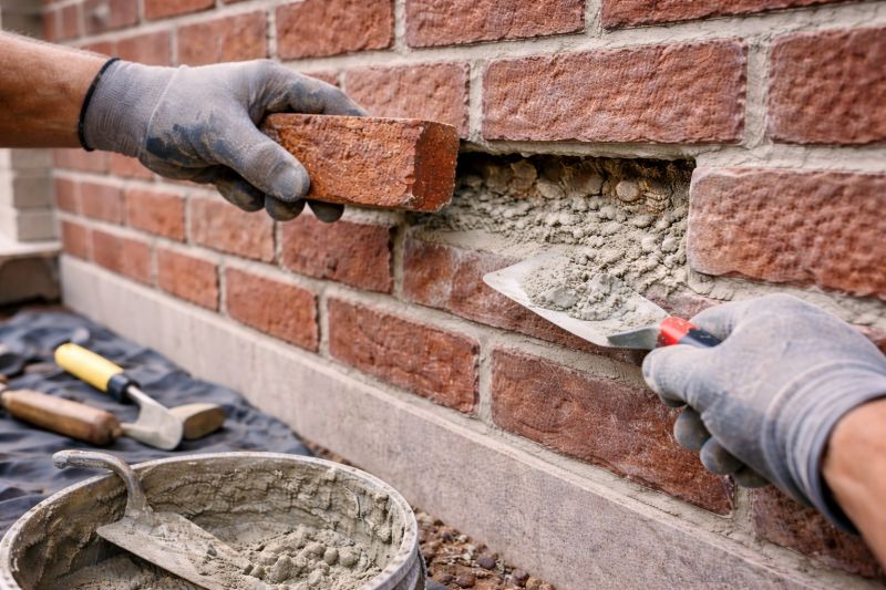 Brick Repair in Kempner, TX