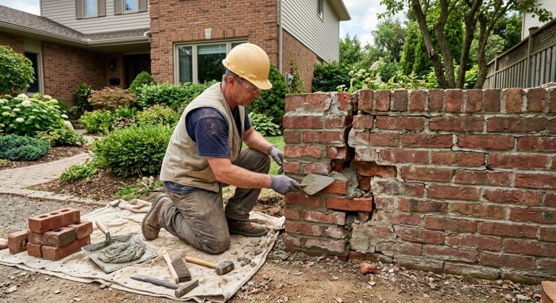 Brick Wall Repair in Coryell County, TX