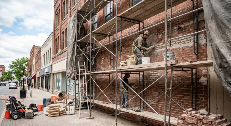 Commercial Masonry Repair in Moody, TX