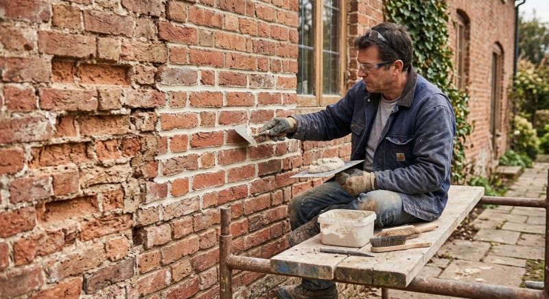 Porch Brick Repair in Killeen, TX