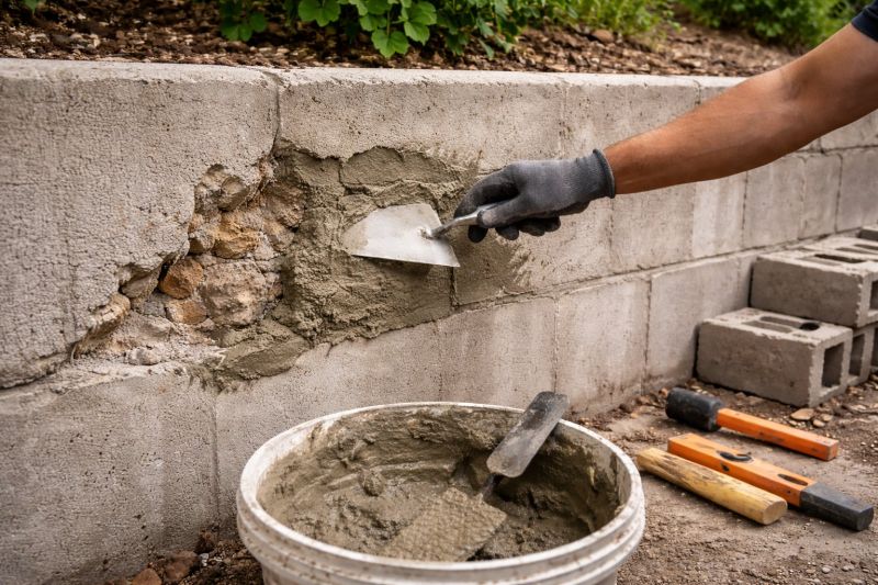 Retaining Wall Repair in Bell County, TX