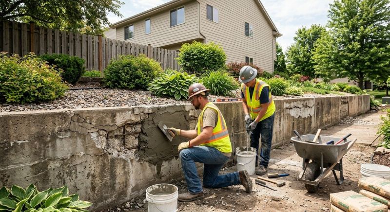 Retaining Wall Repair in Coryell County, TX