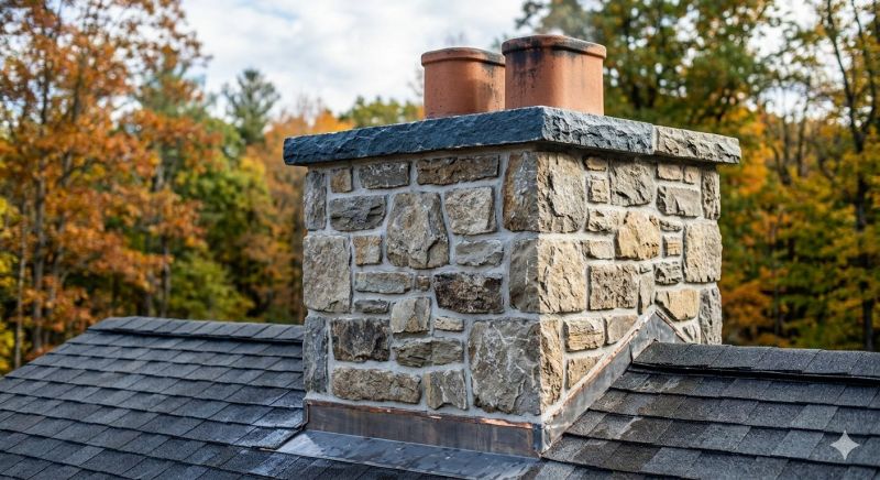 Stone Chimney Installation in Killeen, TX