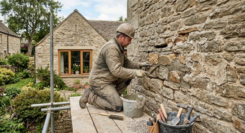 Stonework Repair in Kempner, TX