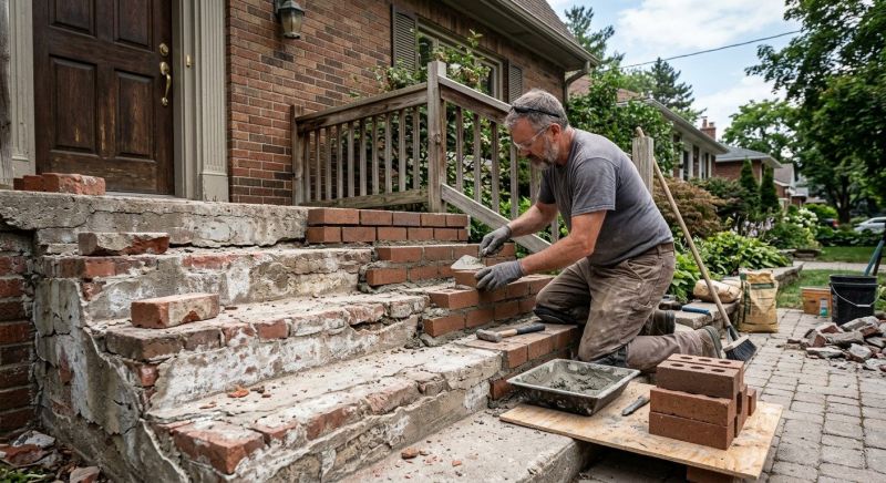 Stonework Repair in Temple, TX
